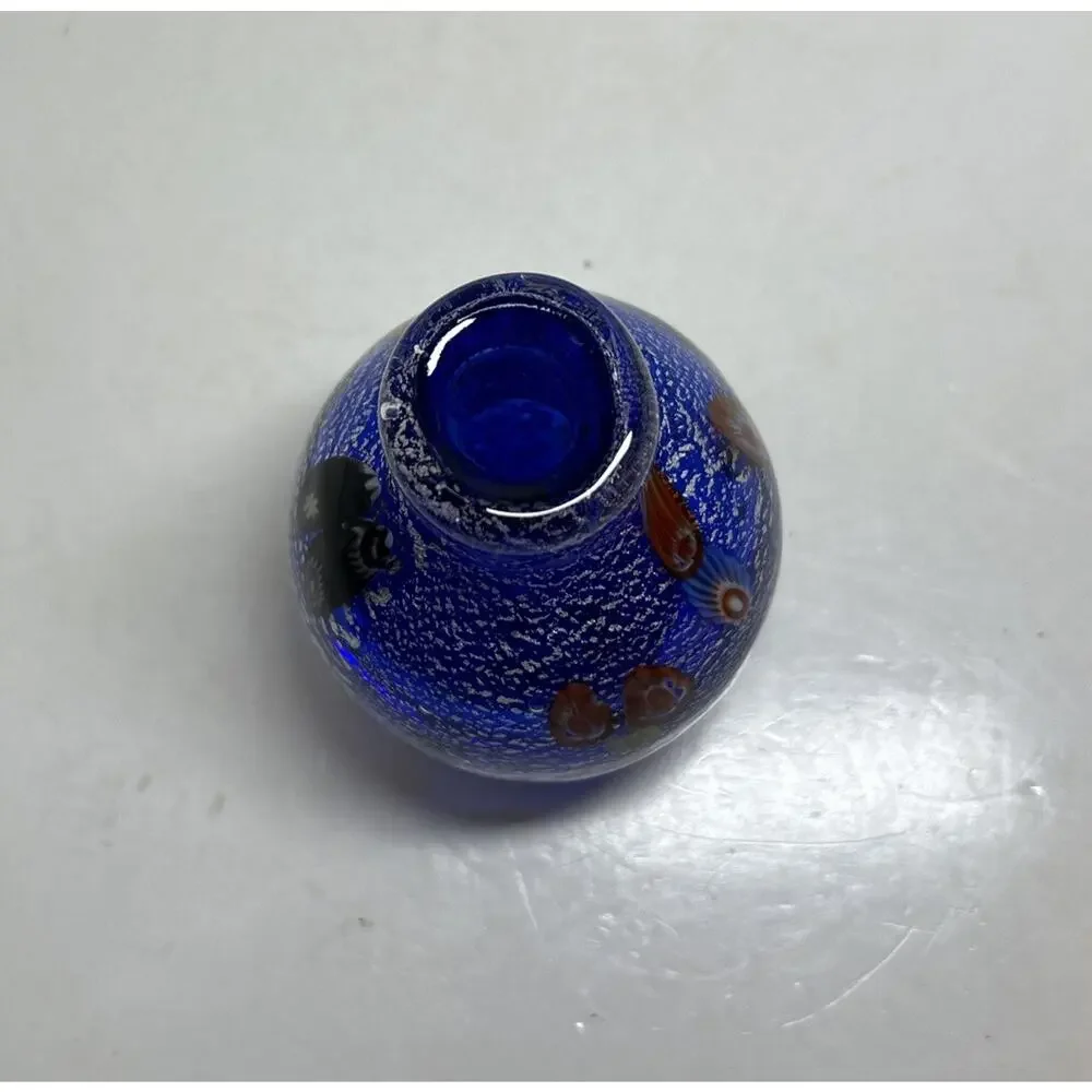 Robert William Art Glass Blue 4